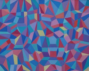 geometric composition, 2019., oil on canvas, 80x100 cm (3)